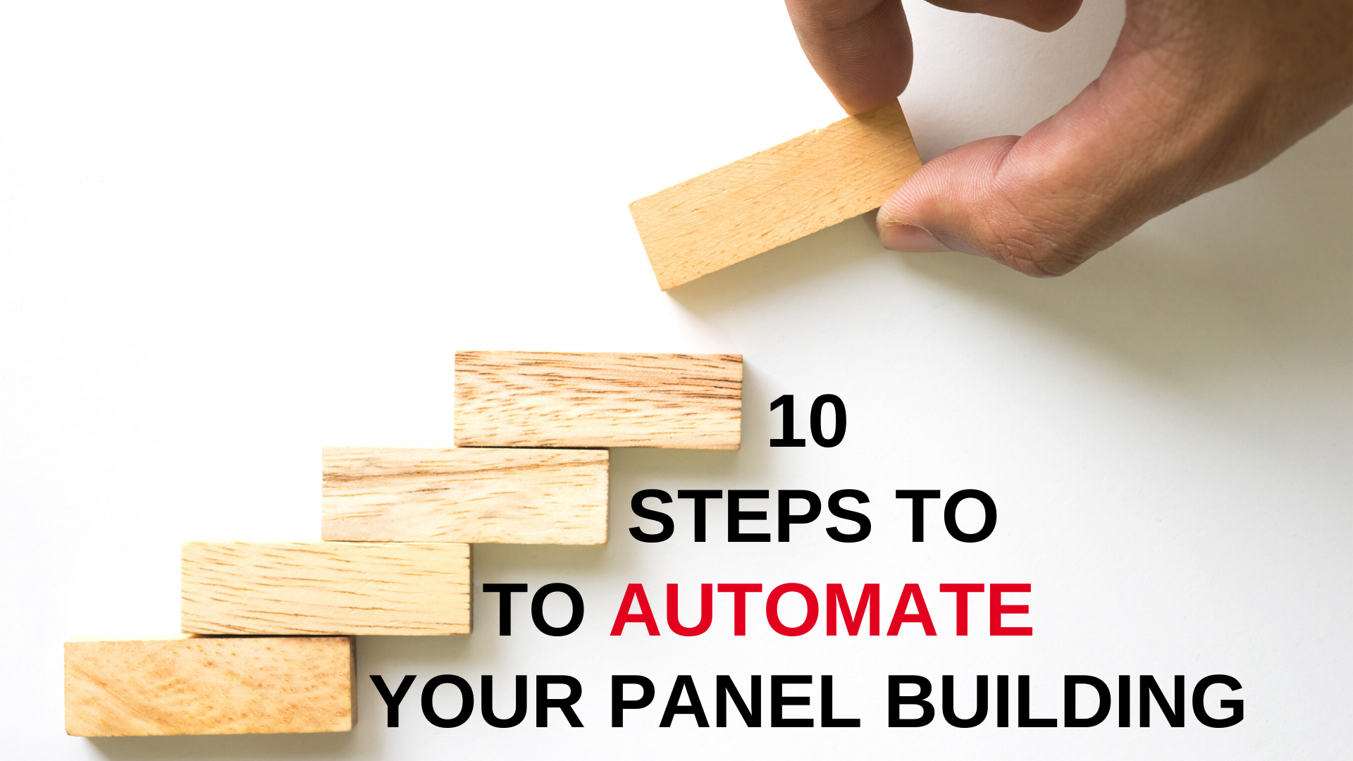 10 Steps to automate your panel building